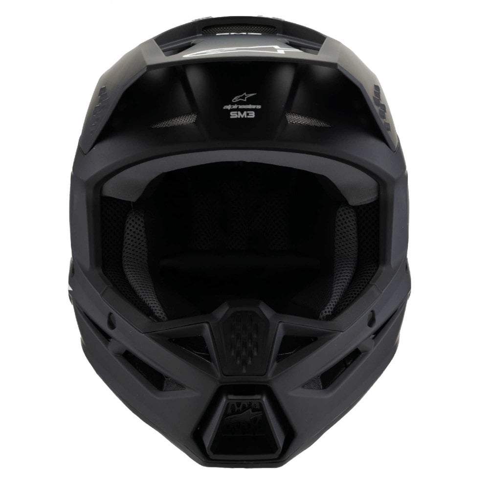 Alpinestars (MX26) Youth Helmet - S-M3 Solid ECE06 (Matte Black)