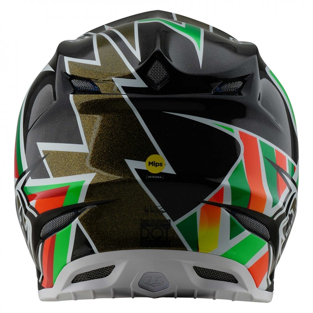 Troy Lee Motocross Helmet - SE5 Carbon MIPS - Labyrinth (Black/Multi)