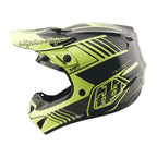 Troy Lee Motocross Youth Helmet - GP Pro MIPS SEGMENT (Glo Yellow)