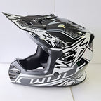 Wulfsport (MX27) Helmet - Youth - AIR-X - Black/White