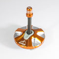 Apico - Fuel Cap w/Breather - KTM SX65 09-23, SX/SXF 125-450 07-12, EXC/EXCF 125-500 07-26, Husqvarna TC65 17-23, TE/FE 125-501 14-26, Gas Gas MC65 21-23, EC/ECF 250-500 21-26, EX/EXF 250-450 21-26 - 1/4 Turn - Orange