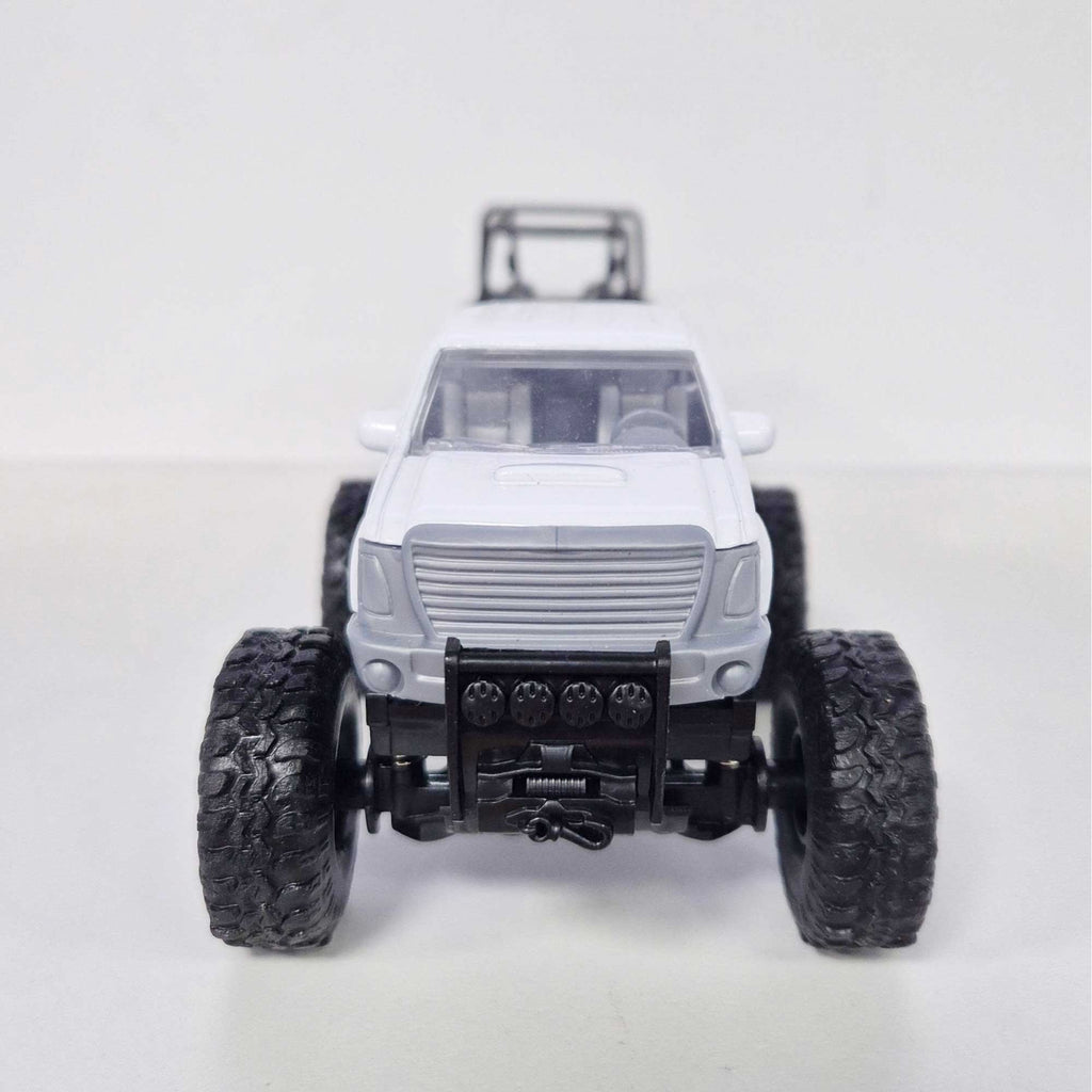 New Ray Toys - 1:32 - Truck - White Chevrolet Pick-Up w/Trailer & Polaris
