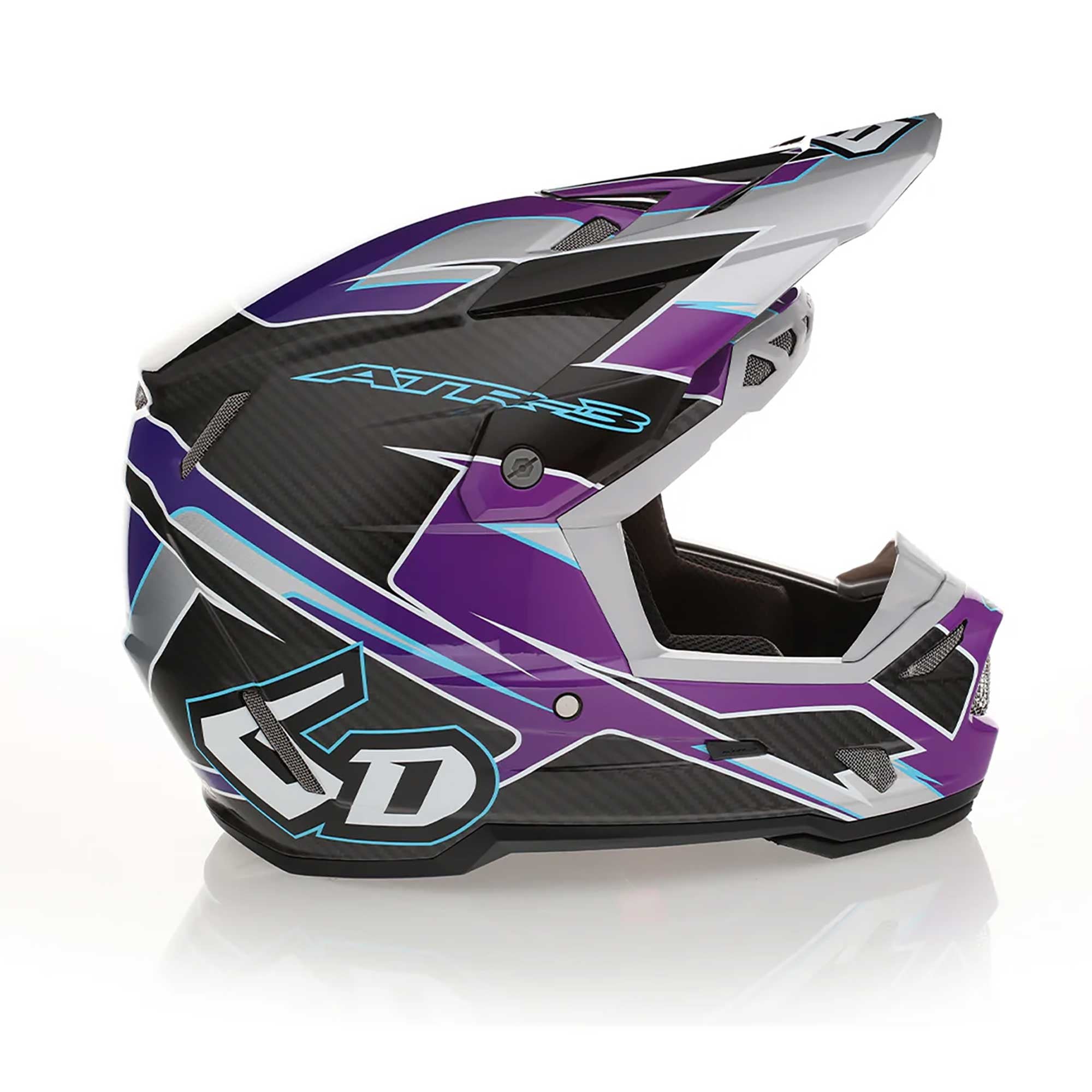 6D (MX26) Helmet - ATR-3 - FIM 2 - REFLEX (Purple)