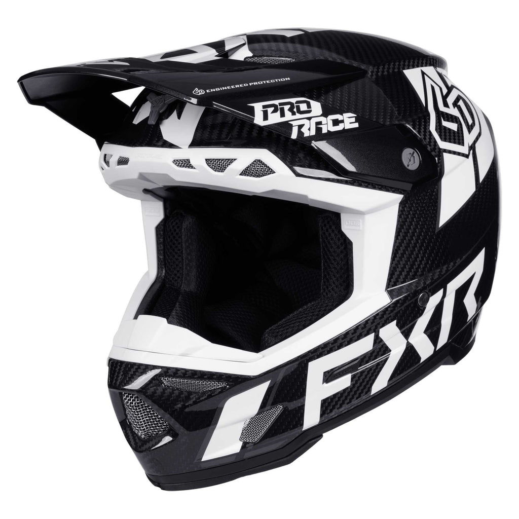 6D (MX26) Youth Helmet - ATR-3Y - FXR Prime (Black/White)