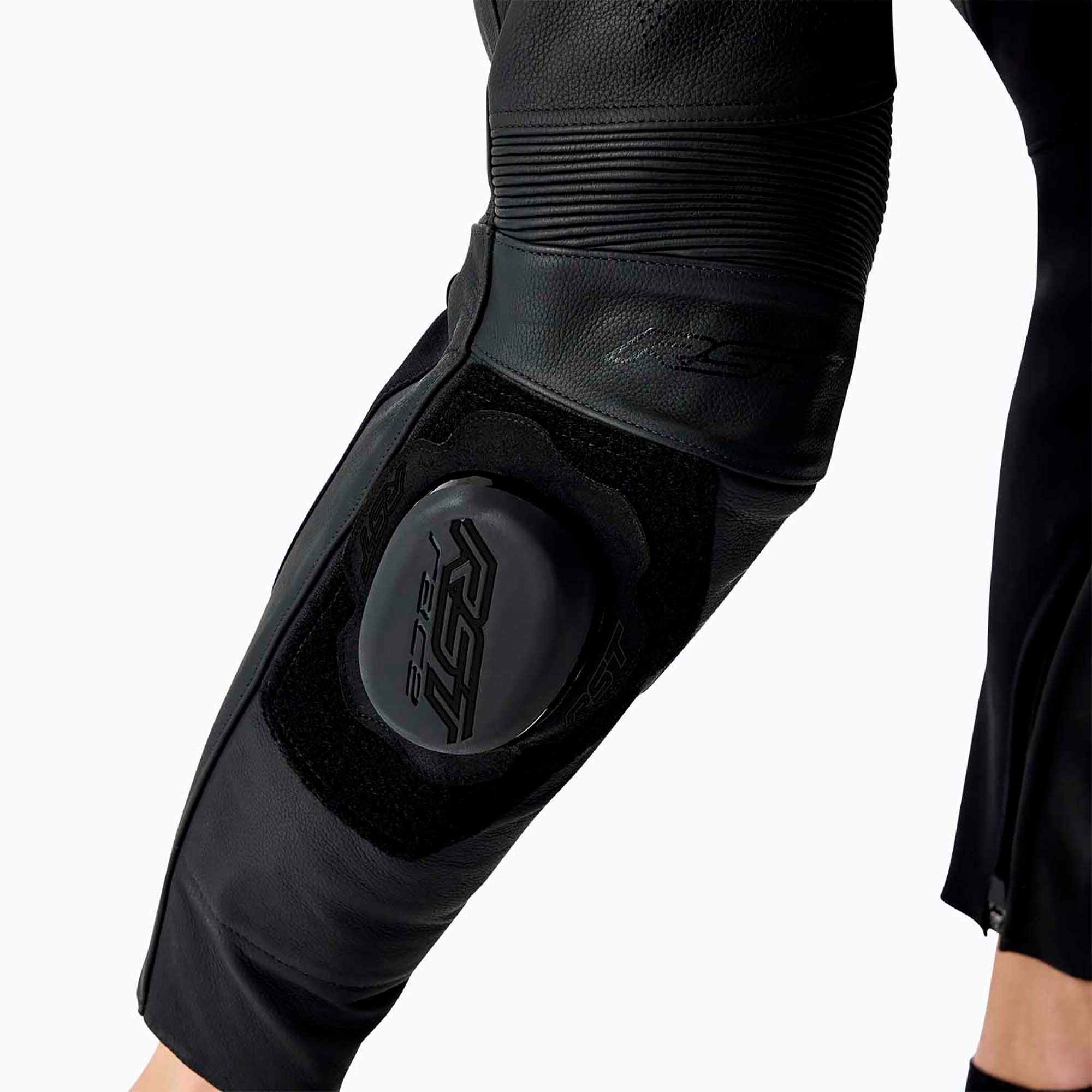RST Motorcycle Sports | Road Leather Jeans - S1 D3O Armour (Black)