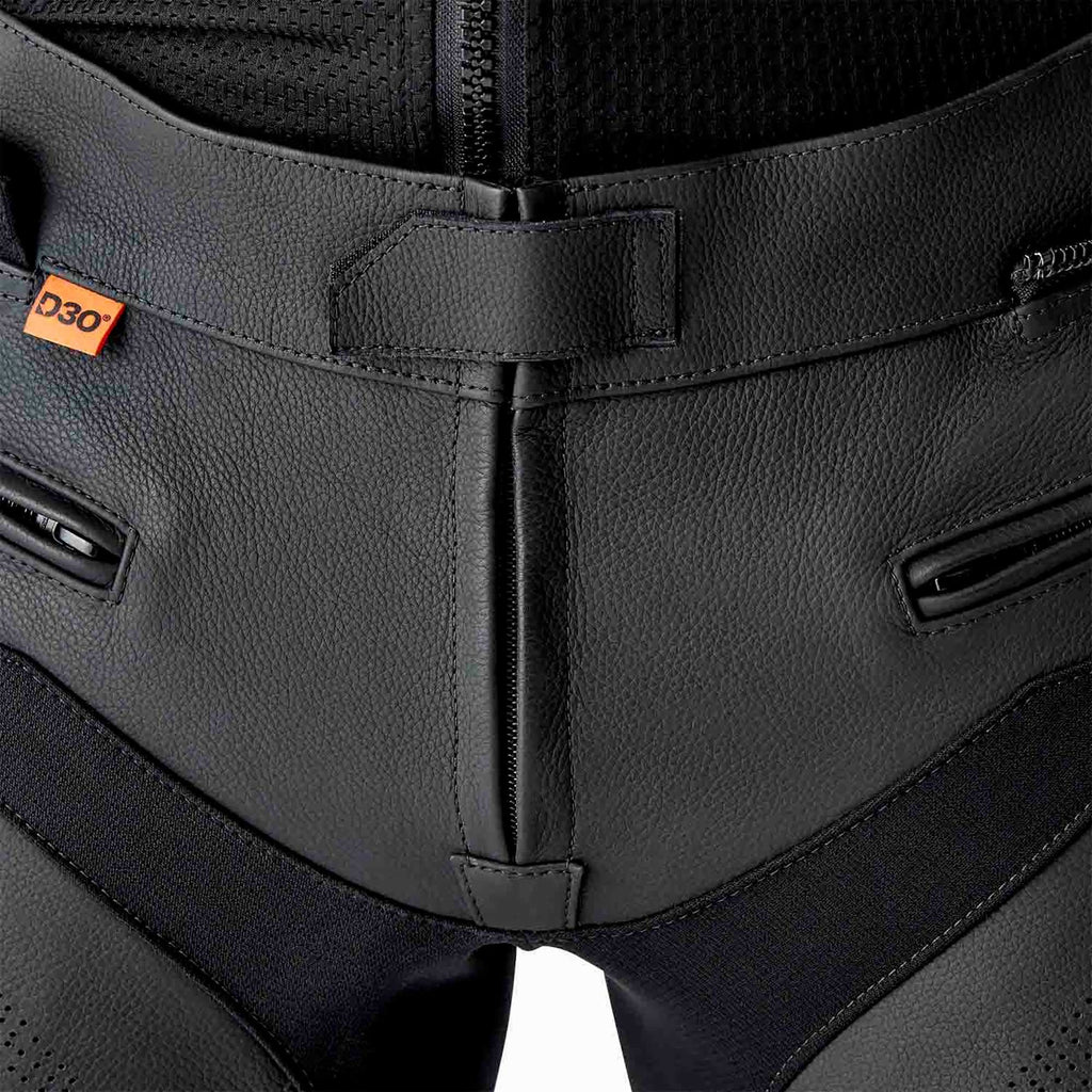 RST Motorcycle Sports | Road Leather Jeans - S1 D3O Armour *Short Leg* (Black)