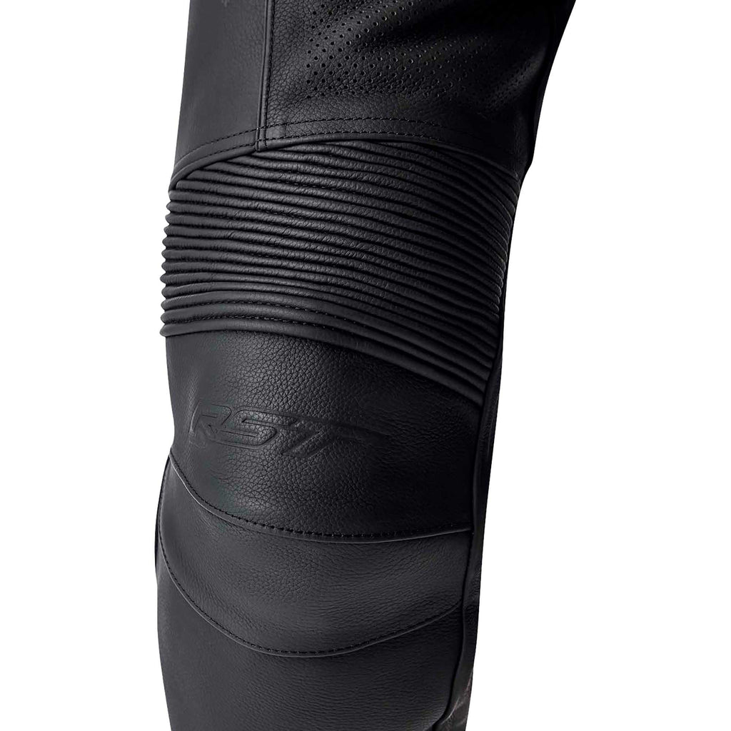 RST Motorcycle Sports | Road Leather Jeans - T2 D3O Armour (Black)