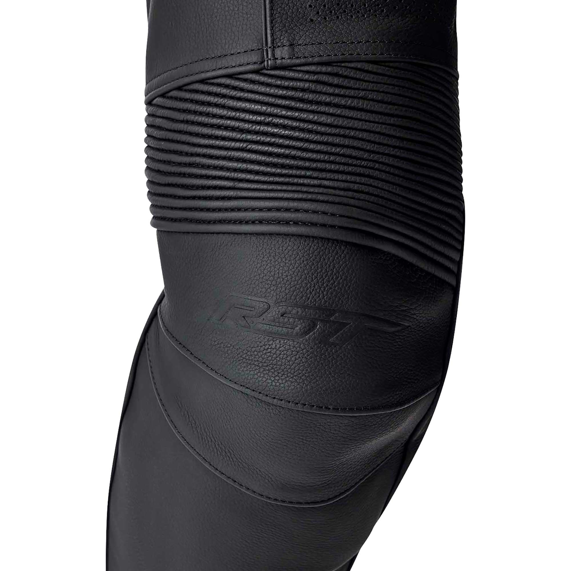 RST Motorcycle Sports | Road Leather Jeans - T2 D3O Armour (Black)