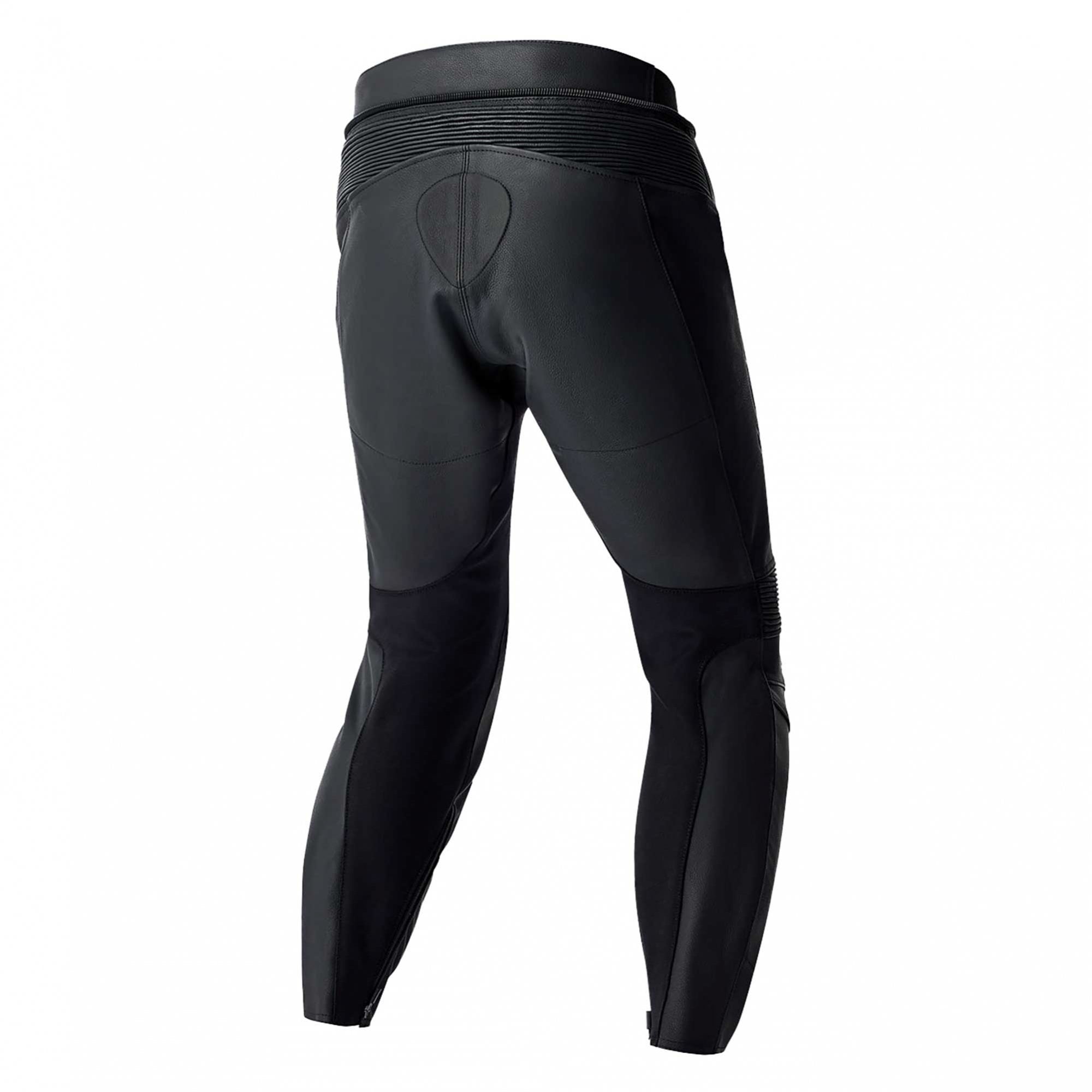 RST Motorcycle Sports | Road Leather Jeans - T2 D3O Armour *Short Leg* (Black)