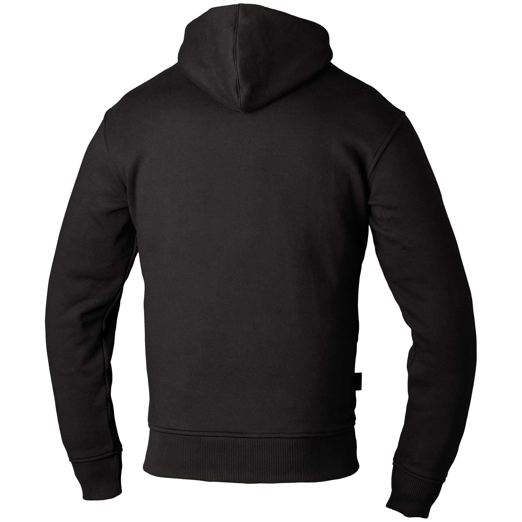 RST Motorcycle Riding Hoodie - Zip Through Urban CE (Black)