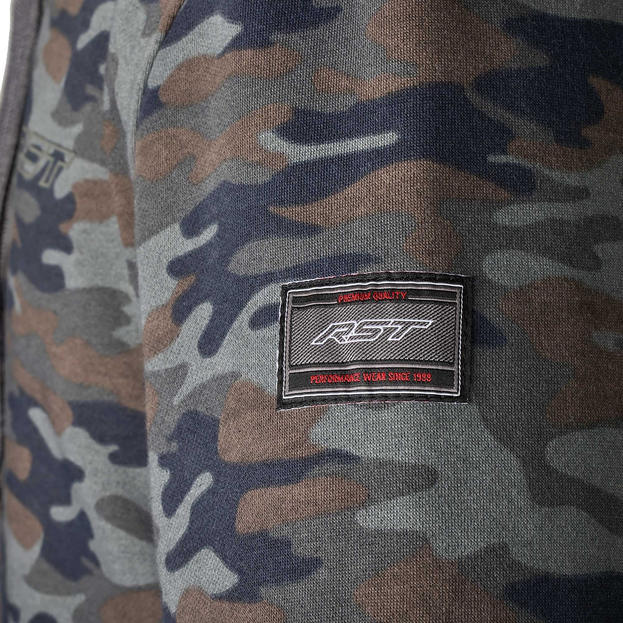 RST Motorcycle Riding Hoodie - Zip Through Urban CE (Camo)
