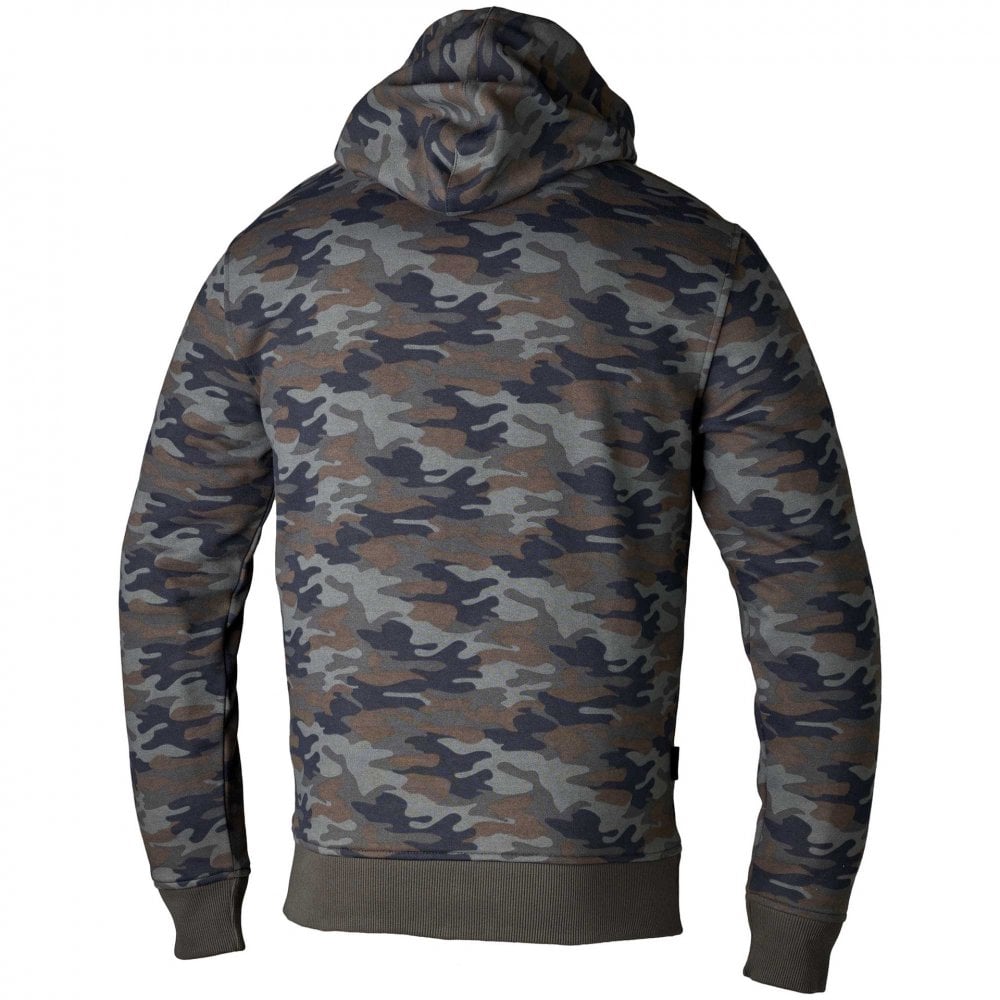 RST Motorcycle Riding Hoodie - Zip Through Urban CE (Camo)