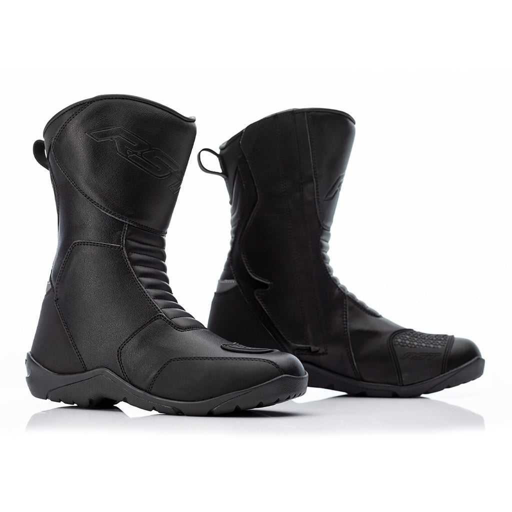 RST Women's Motorcycle Road Boots - Axiom CE Waterproof (Black)