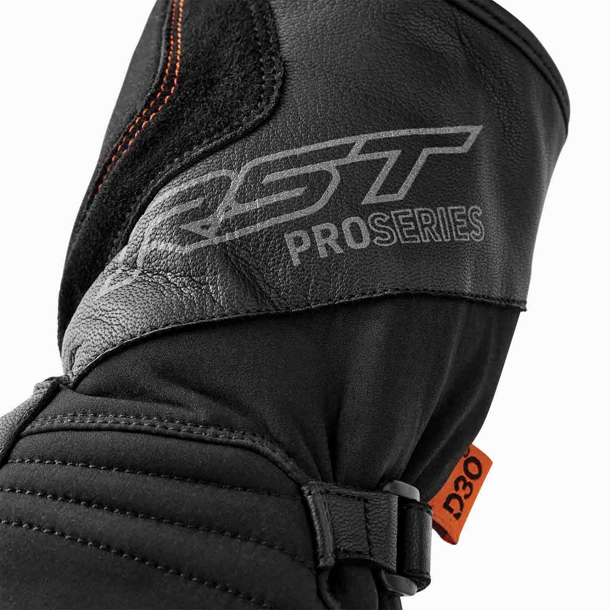 RST Motorcycle Winter Gloves - Pro Series Artic D3O Waterproof (Black)