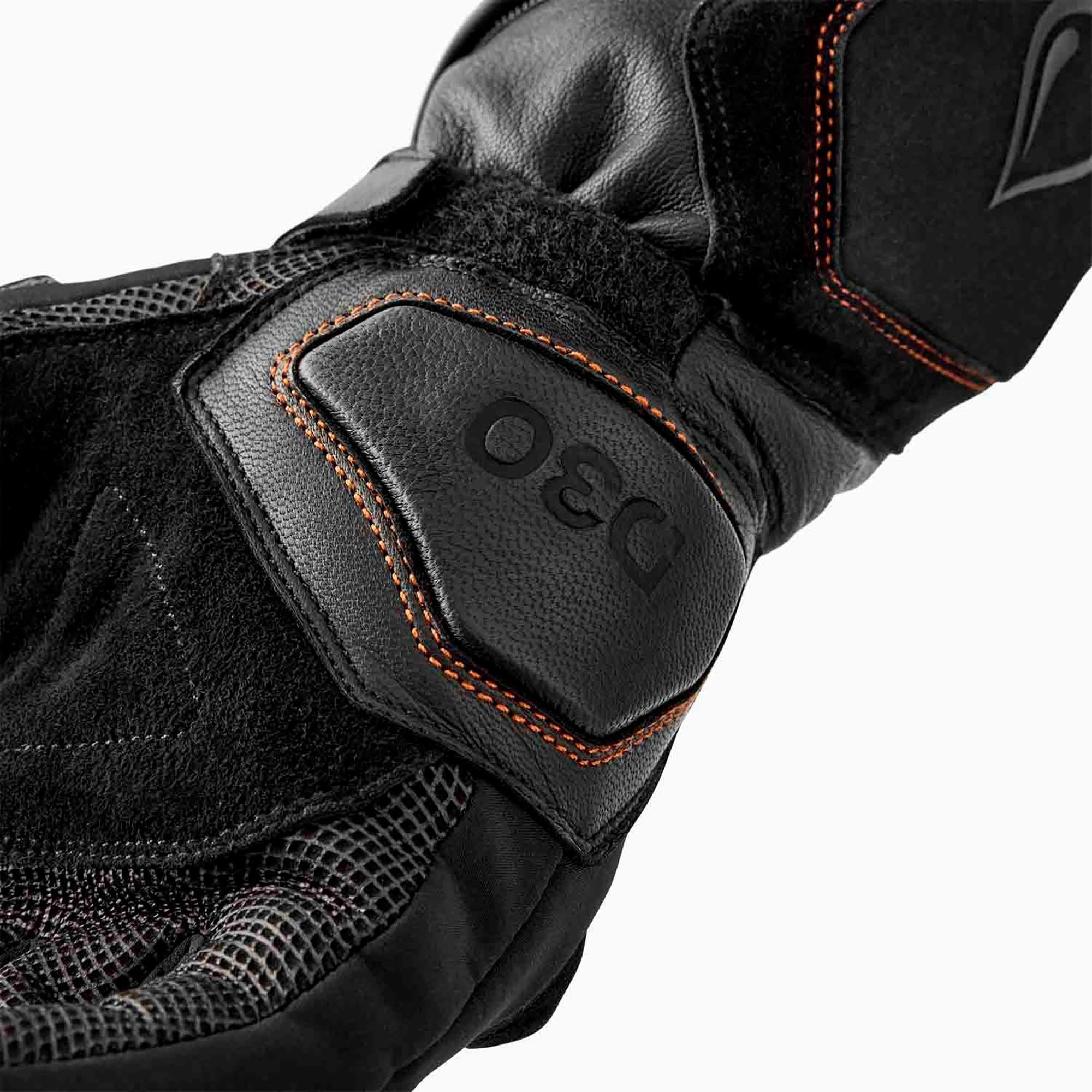 RST Motorcycle Winter Gloves - Pro Series Artic D3O Waterproof (Black)