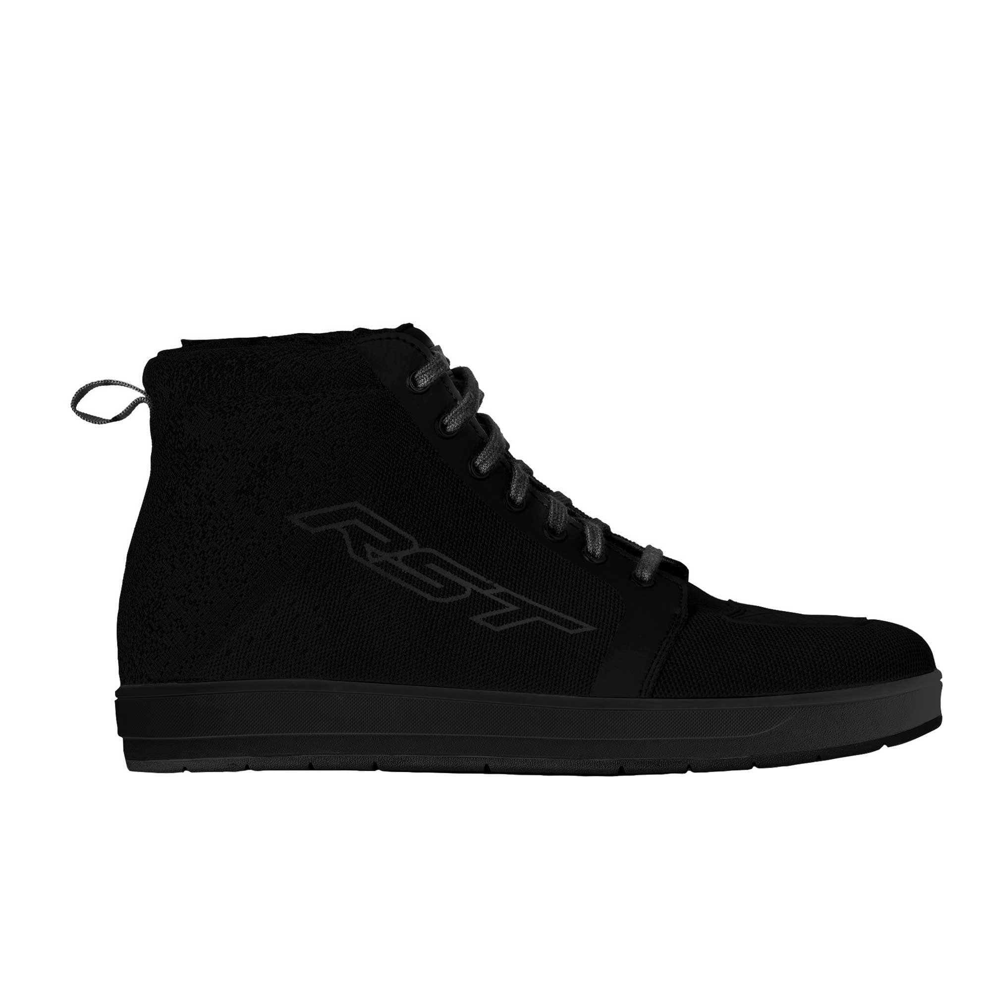 RST Motorcycle Urban Short Boots - Urban-K CE Riding Shoes (Black / Black)