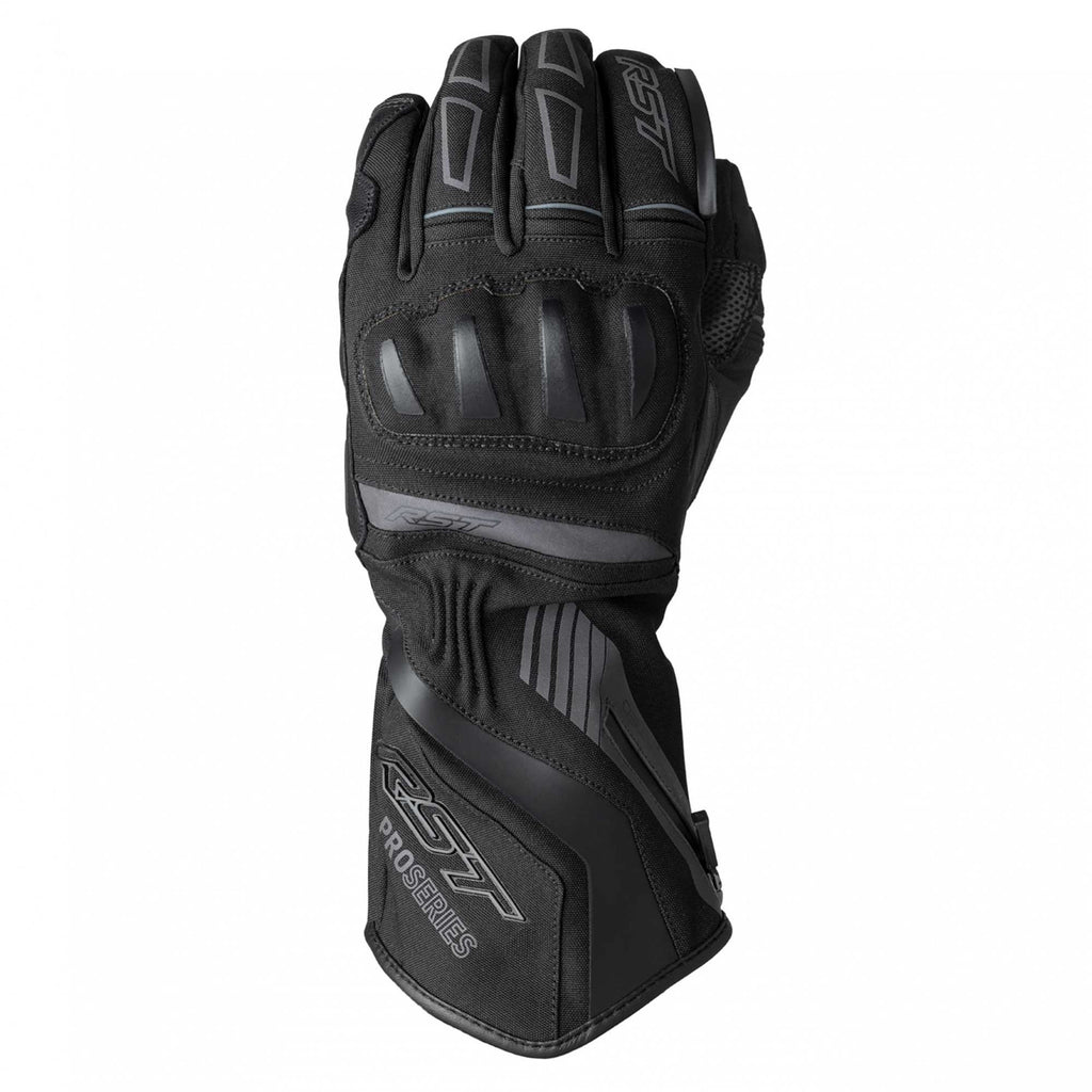 RST Motorcycle Winter Gloves - Pro Series Vega Laminated Waterproof (Black)
