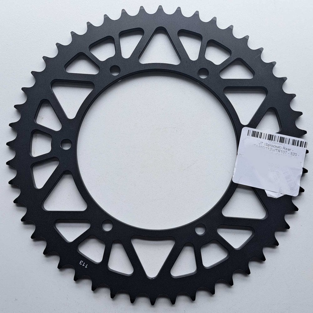 JT - Sprocket - Rear - JTA460/112U/TR107 - 520 - KX125 80-08, KX250 82-08, KXF250/450 06-26, RMZ250 04-06 - Black