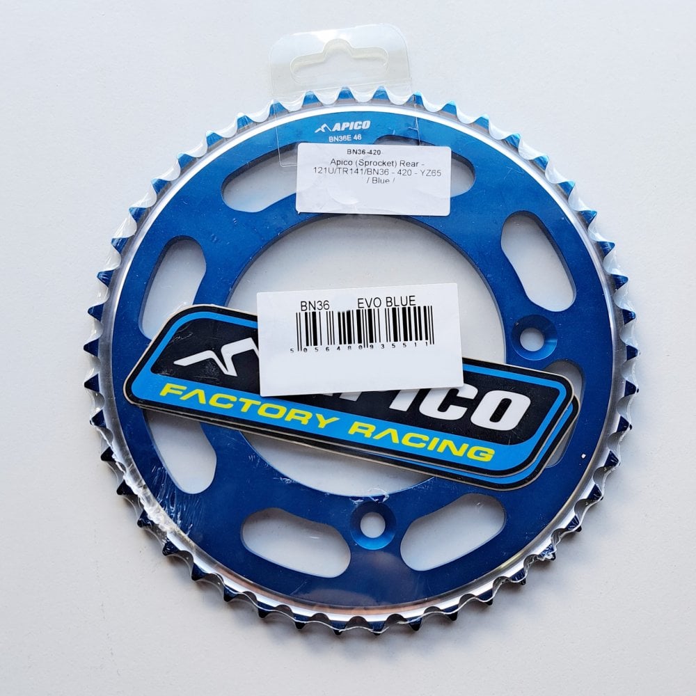 Apico (Sprocket) Rear - 121U/BN36 - 420 - YZ65 18-26