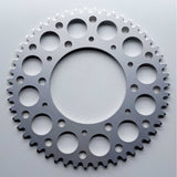 Renthal Rear Sprocket Ultralight 154U-520 - CR125 83-07, CR250 84-07, CR500 85-01, CRF250/450 02-26 - Silver / 44T