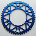 JT - Sprocket - Rear - JTA897/224U/TR130 - 520 - KTM 125-530 90-27, Husqvarna 125-501 14-27, Gas Gas 125-450 21-27, Triumph 250/450 24-27, STARK - Blue