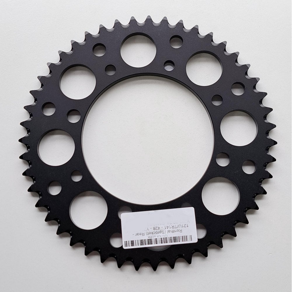 Renthal Rear Sprocket UltraLight 121U-428 - YZ80 93-00, YZ85 01-26, RM80 82-01, RM85 02-26