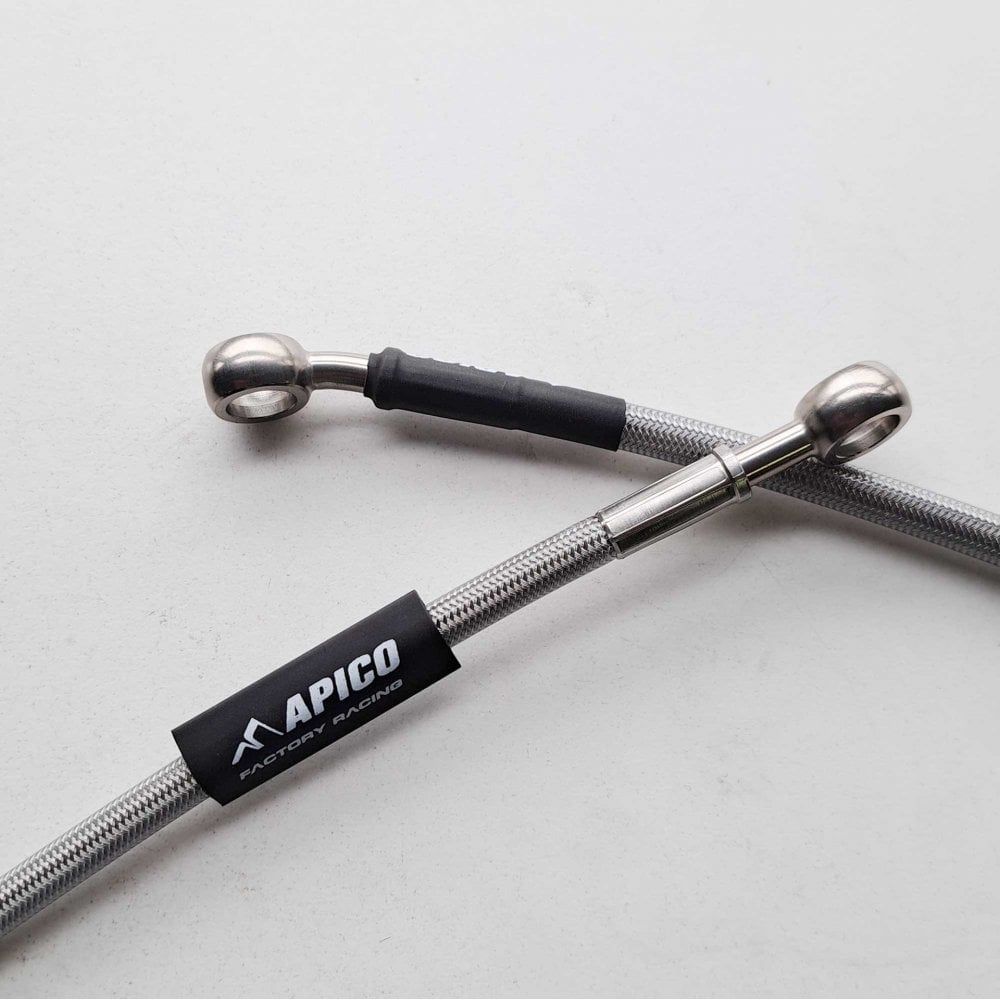 Apico - Brake Hose - Front - KX125 04-05, KX250 04-06, KXF250 04-05, RM125 04-05, RM250 04-06, RMZ250 04-06