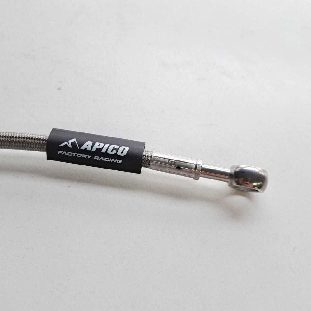 Apico - Brake Hose - Front - Husqvarna TE150 20-21, TE250/300 18-21, FE 250-501 18-21, TX125 18-19, TX300 18-21, FX350/450 18-21