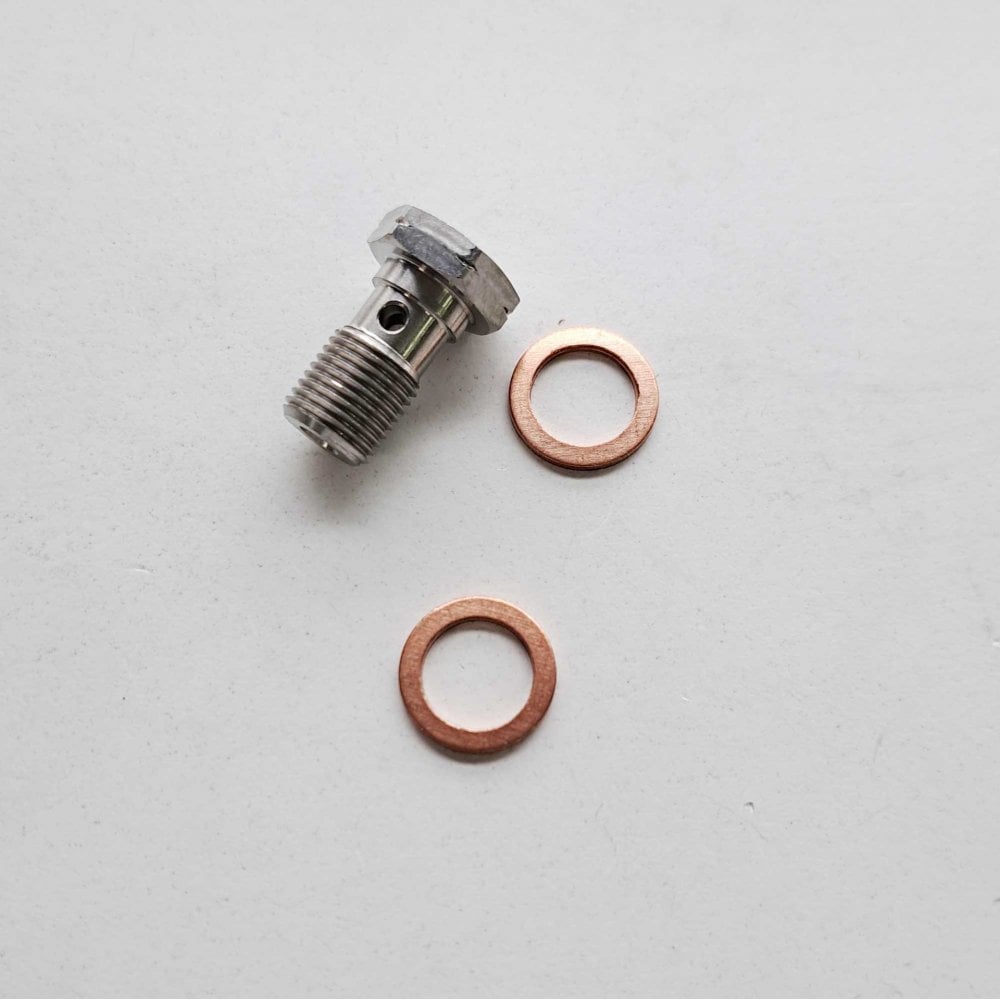 Apico - Brake Hose - Front - Husqvarna TE150 20-21, TE250/300 18-21, FE 250-501 18-21, TX125 18-19, TX300 18-21, FX350/450 18-21