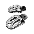 Apico - Foot Pegs - PRO-BITE - YZF250 24-27. YZF450 23-27 WRF250 25-27, WRF450 24-27, YZF250X 25-27, YZF450X 24-27