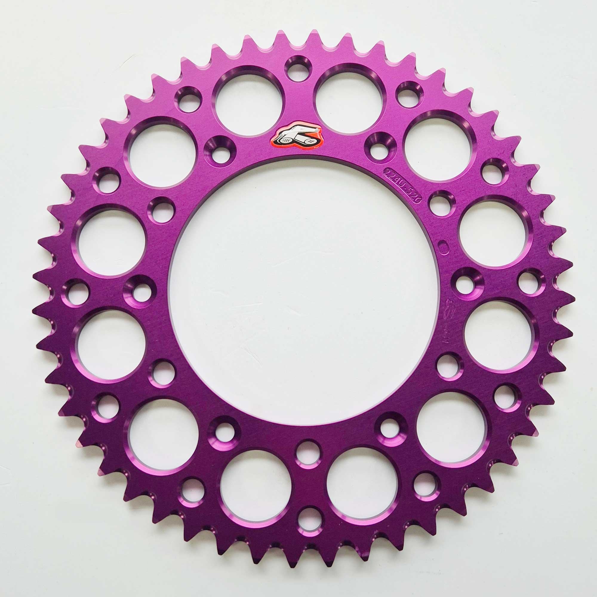 Renthal Rear Sprocket Ultralight 224U-520 - KTM 125-530 90-26, Husqvarna 125-501 14-26, Gas Gas 125-450 21-26, Triumph 250/450 24-26, STARK