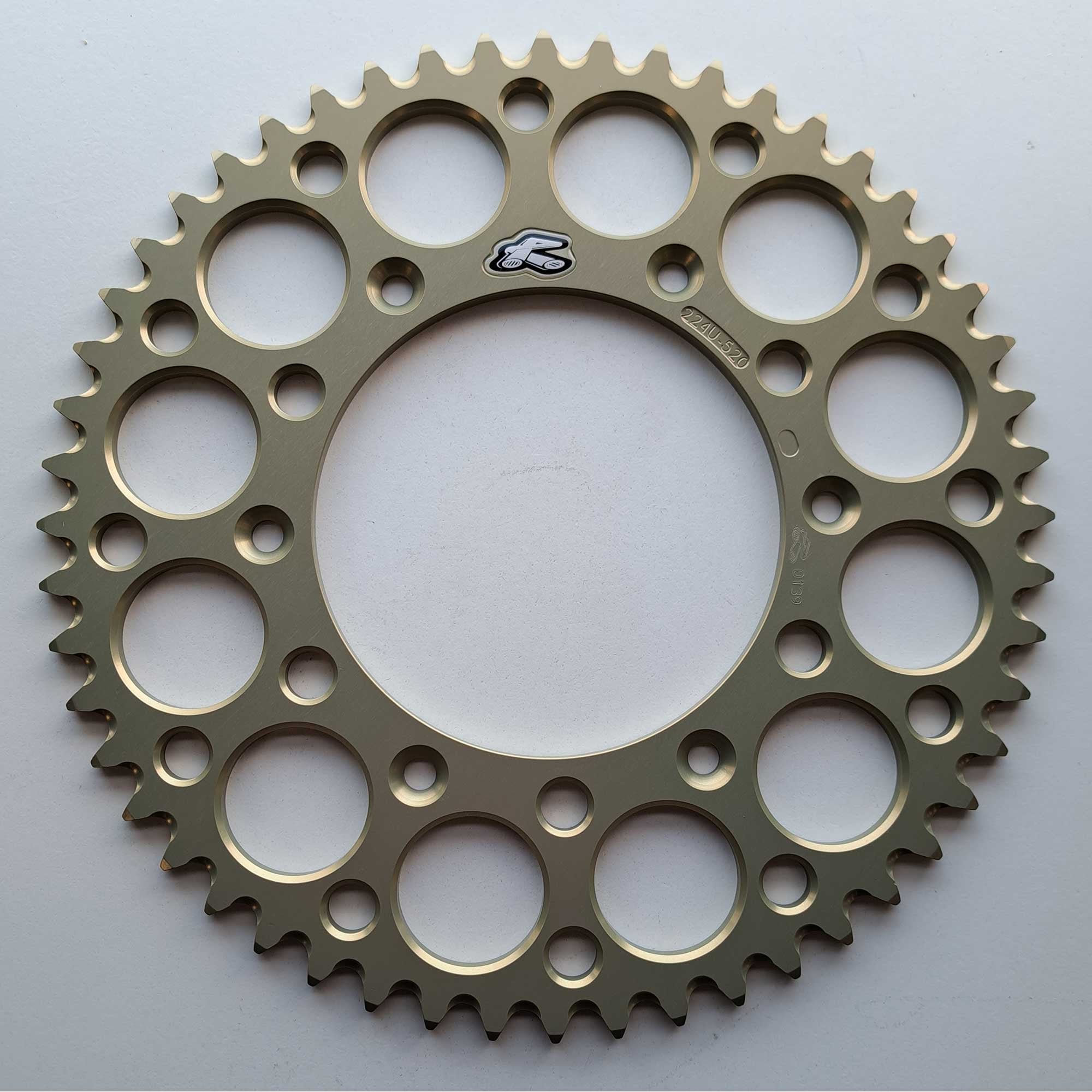 Renthal Rear Sprocket Ultralight 224U-520 - KTM 125-530 90-26, Husqvarna 125-501 14-26, Gas Gas 125-450 21-26, Triumph 250/450 24-26, STARK