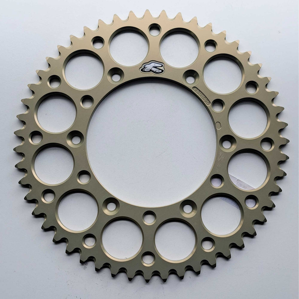 Renthal Rear Sprocket Ultralight 123U-520 - RM125 86-08, RM250 82-08, RMZ250 07-26, RMZ450 05-26