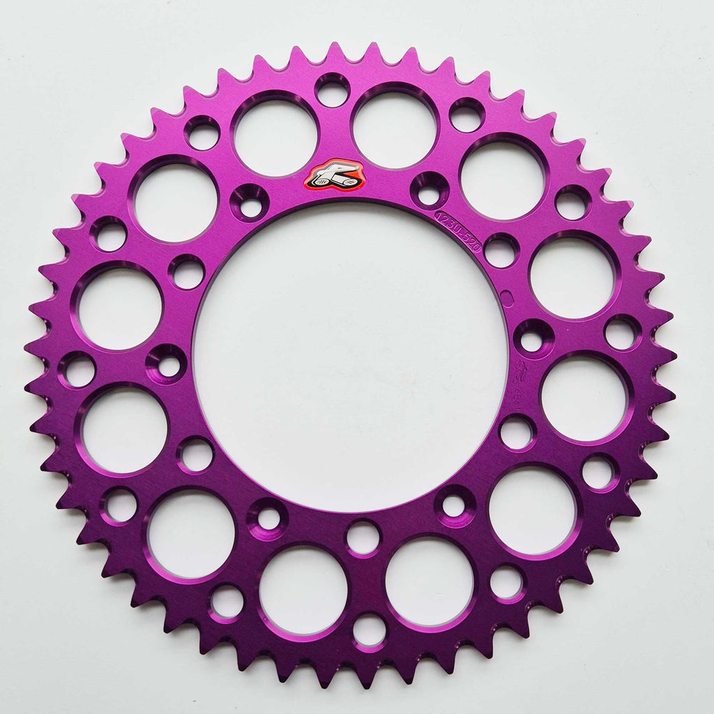 Renthal Rear Sprocket Ultralight 123U-520 - RM125 86-08, RM250 82-08, RMZ250 07-26, RMZ450 05-26