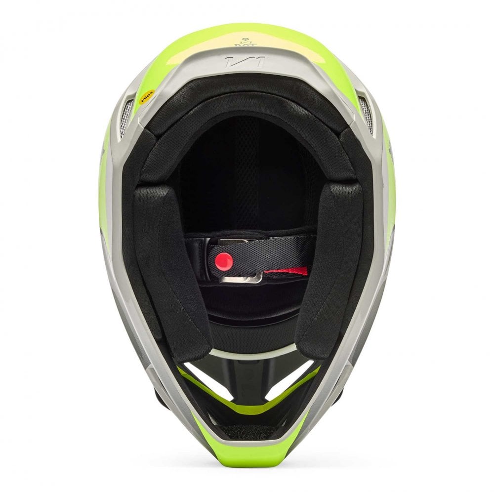 FOX MX | Enduro Helmet - V1 COLLECT (Grey/Yellow/Black)
