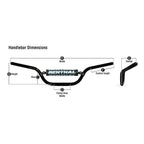 Renthal (Handlebar) Twinwall - 918 - CR HIGH/Ricky Johnson