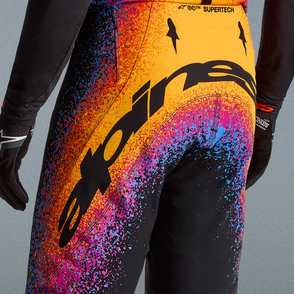 Alpinestars (Limited Edition) MX Jersey & Pant Kit Deal - SuperTech BLACK HOLE (Black/Burst)
