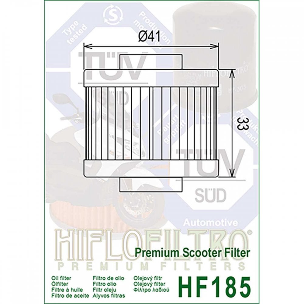 HiFlo Oil Filter - HF185