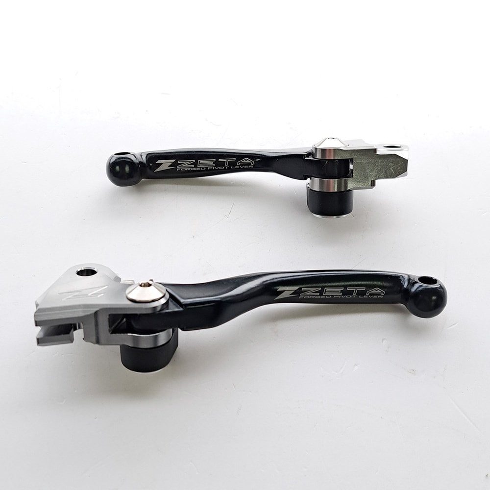 Zeta - Pivot Lever Set - Brake/Clutch - KXF250 13-20, KXF450 13-18, YZ125/250 08-14, YZF250 07-08, YZF450 08