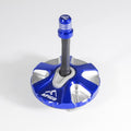 Apico - Fuel Cap w/Breather - KTM SX65 09-23, SX/SXF 125-450 07-12, EXC/EXCF 125-500 07-26, Husqvarna TC65 17-23, TE/FE 125-501 14-26, Gas Gas MC65 21-23, EC/ECF 250-500 21-26, EX/EXF 250-450 21-26 - 1/4 Turn - Blue