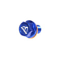 Apico - Magnetic Sump Plug w/Washer - M10 x 15mm x 1.5 - KX65 00-26, KX85/100/112 01-26, KX125/250 96-08, KXF250 04-20, KXF450 16-18 - Blue