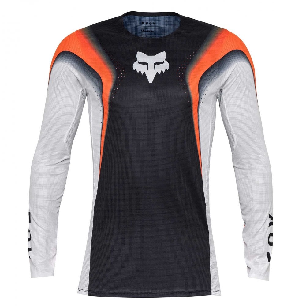 FOX (SALE) MX Jersey - FlexAir INFINITE (Black/Fluo Orange)