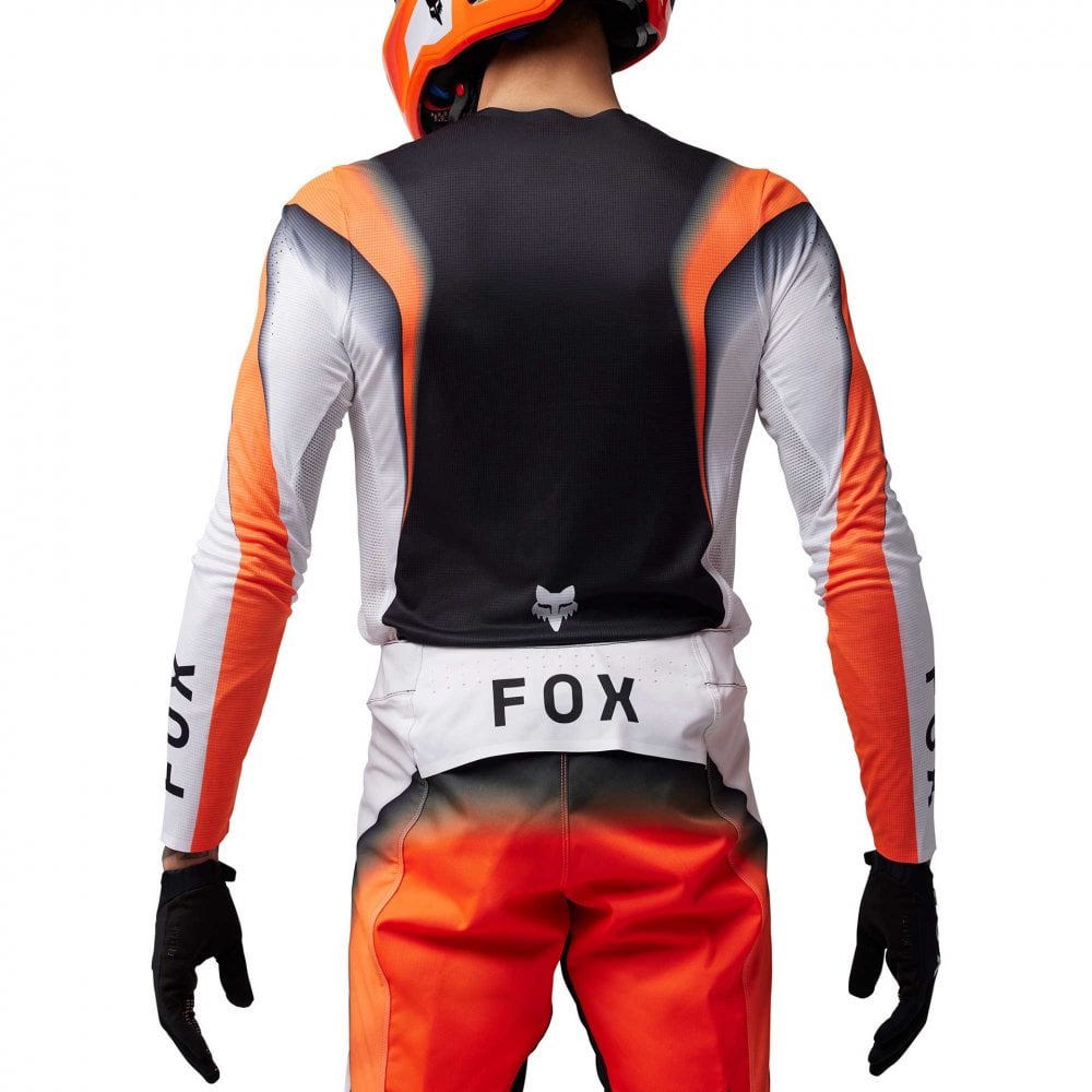 FOX (SALE) MX Jersey - FlexAir INFINITE (Black/Fluo Orange)