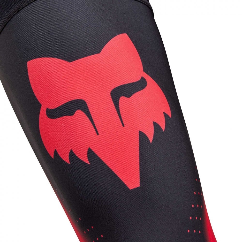 FOX (SALE) MX Socks - FLEXAIR Knee Brace (Fluo Red/Black)