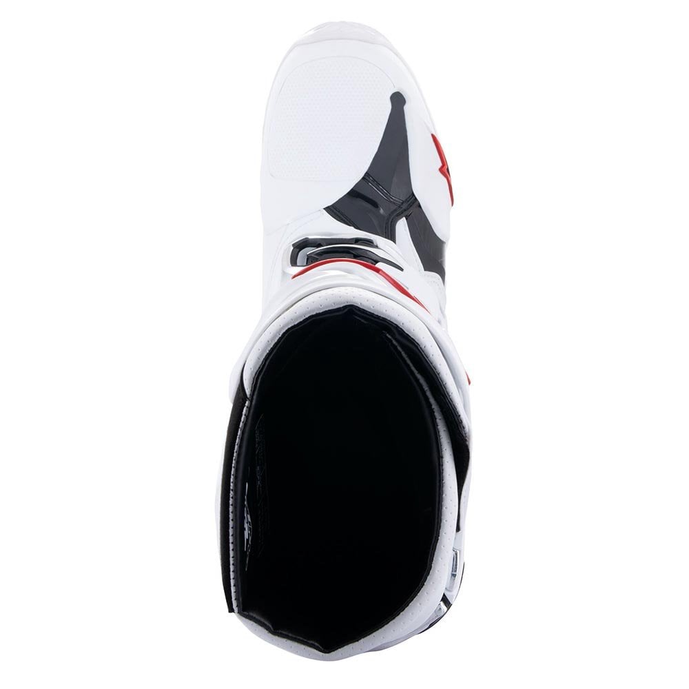 Alpinestars MX Boots - Tech 10 DHCP Super Vented (White/Bright Red)