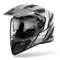 Airoh Motorcycle Adventure Helmet - Bandit Spicy Grey (Gloss)