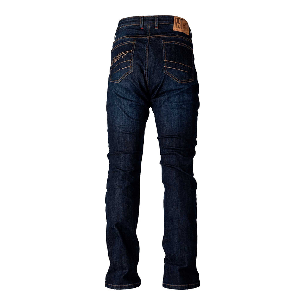 RST Motorcycle Denim Riding Jeans - Straight Leg 2 CE *Short Leg* (Dark Blue Denim)