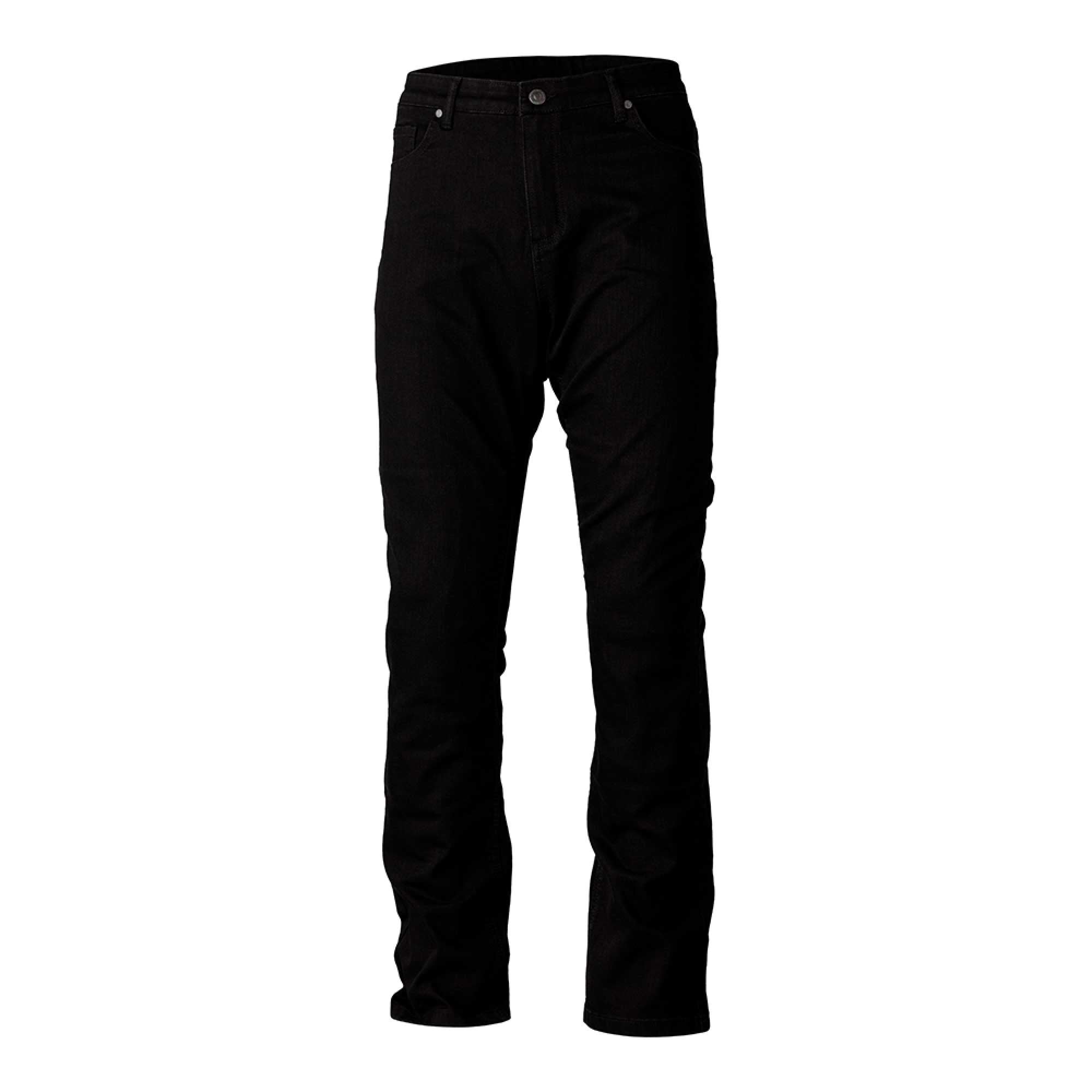 RST Motorcycle Denim Riding Jeans - Straight Leg 2 CE *Short Leg* (Black)