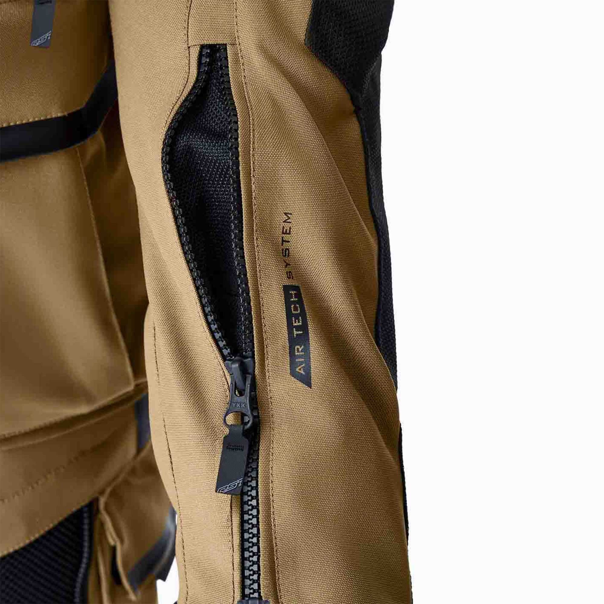 RST Motorcycle Adventure Textile Jacket - Pro Series Adventure D3O Armour (Sand / Black)