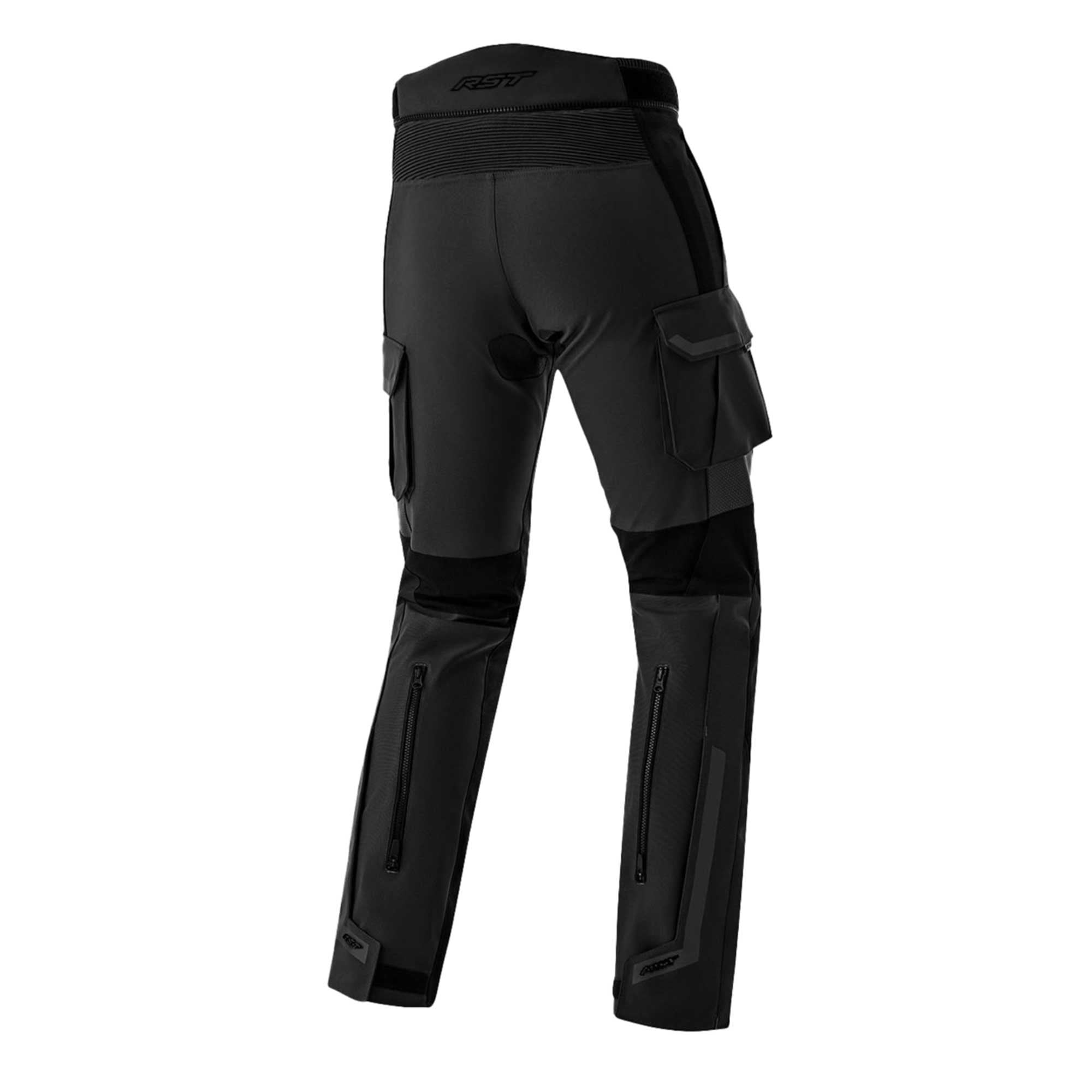 RST Motorcycle Adventure Textile Pant - Pro Series Adventure D3O Armour (Black / Black)